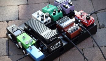 Pedales para guitarra montados